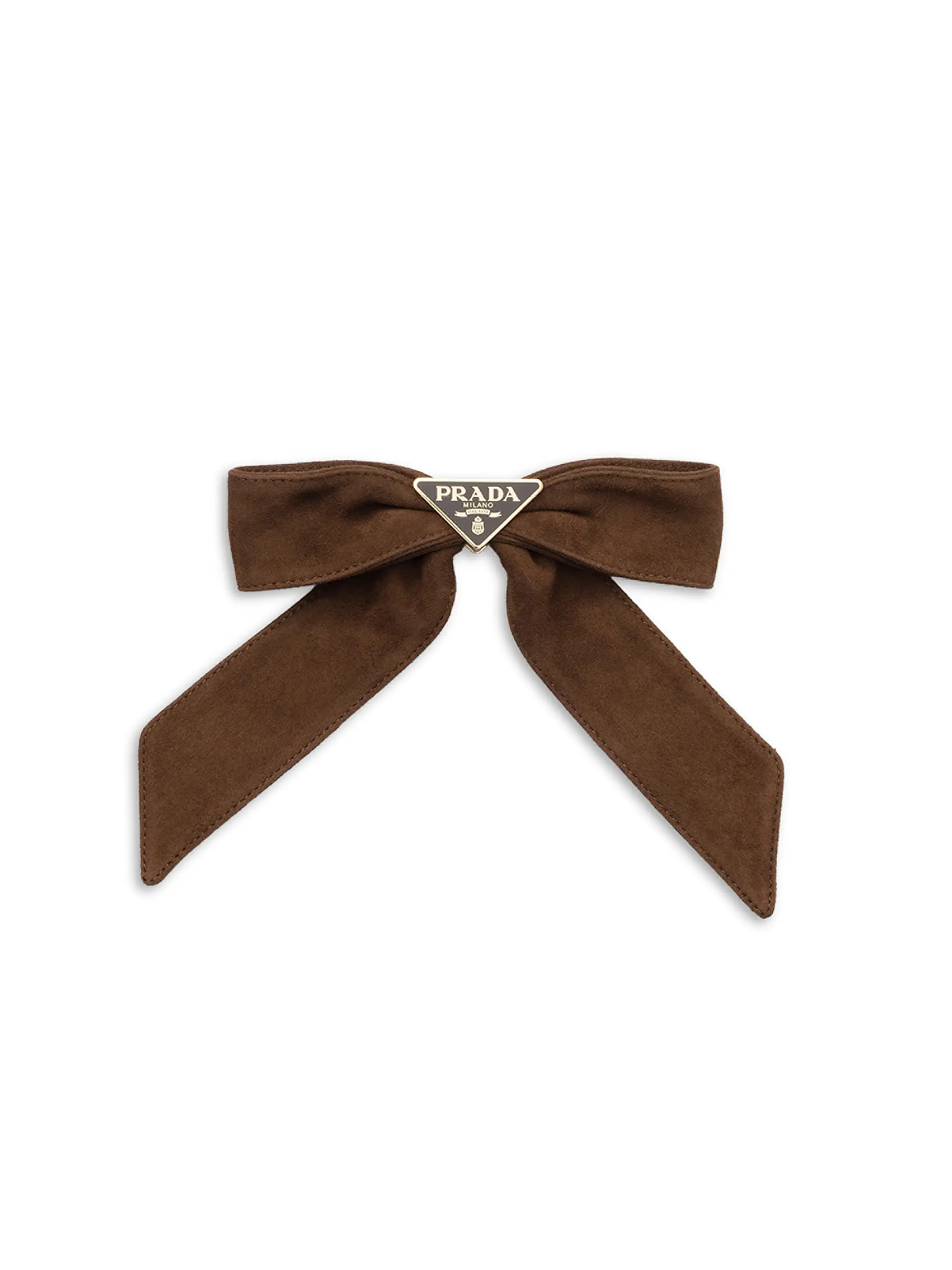 Prada Suede Hair Clip | Saks Fifth Avenue | Saks Fifth Avenue