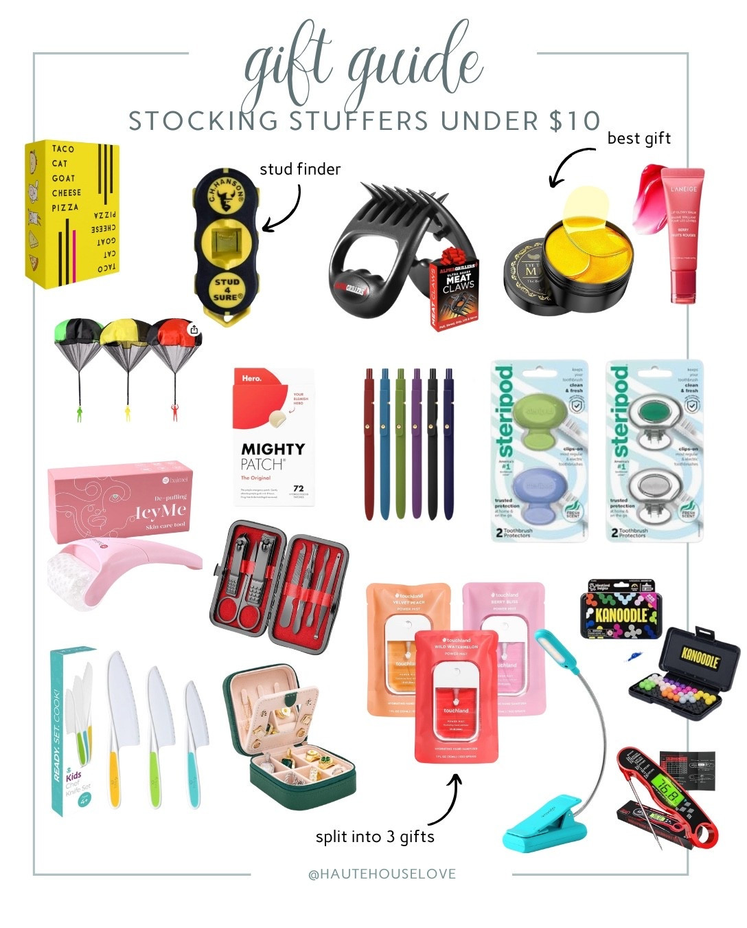 Stocking Stuffers under $10

#LTKGiftGuide #LTKHoliday #LTKCyberWeek