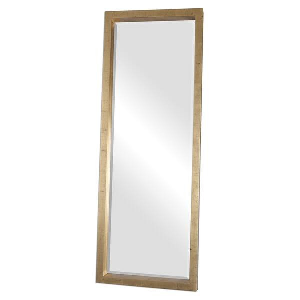 Uttermost Edmonton Gold Leaner Mirror | Bed Bath & Beyond