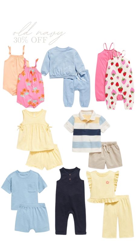 30% off old navy baby!

Baby boy, baby girl, baby spring, baby outfit, baby sale

#LTKbaby #LTKsalealert #LTKSeasonal