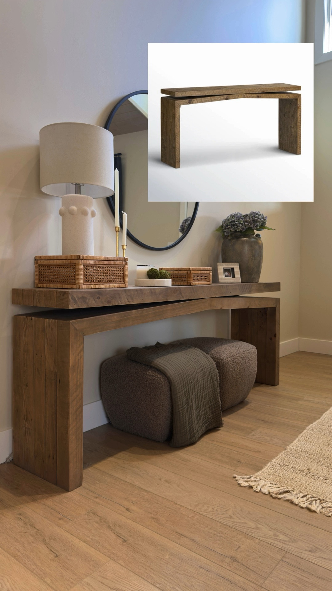 My most asked about entryway piece — the Henn console table 🤍 Way Day starts tomorrow so if you’ve had this saved now is the perfect time to grab it. Linking it here along with some look for less options at different price points.

#LTKHome #LTKSaleAlert