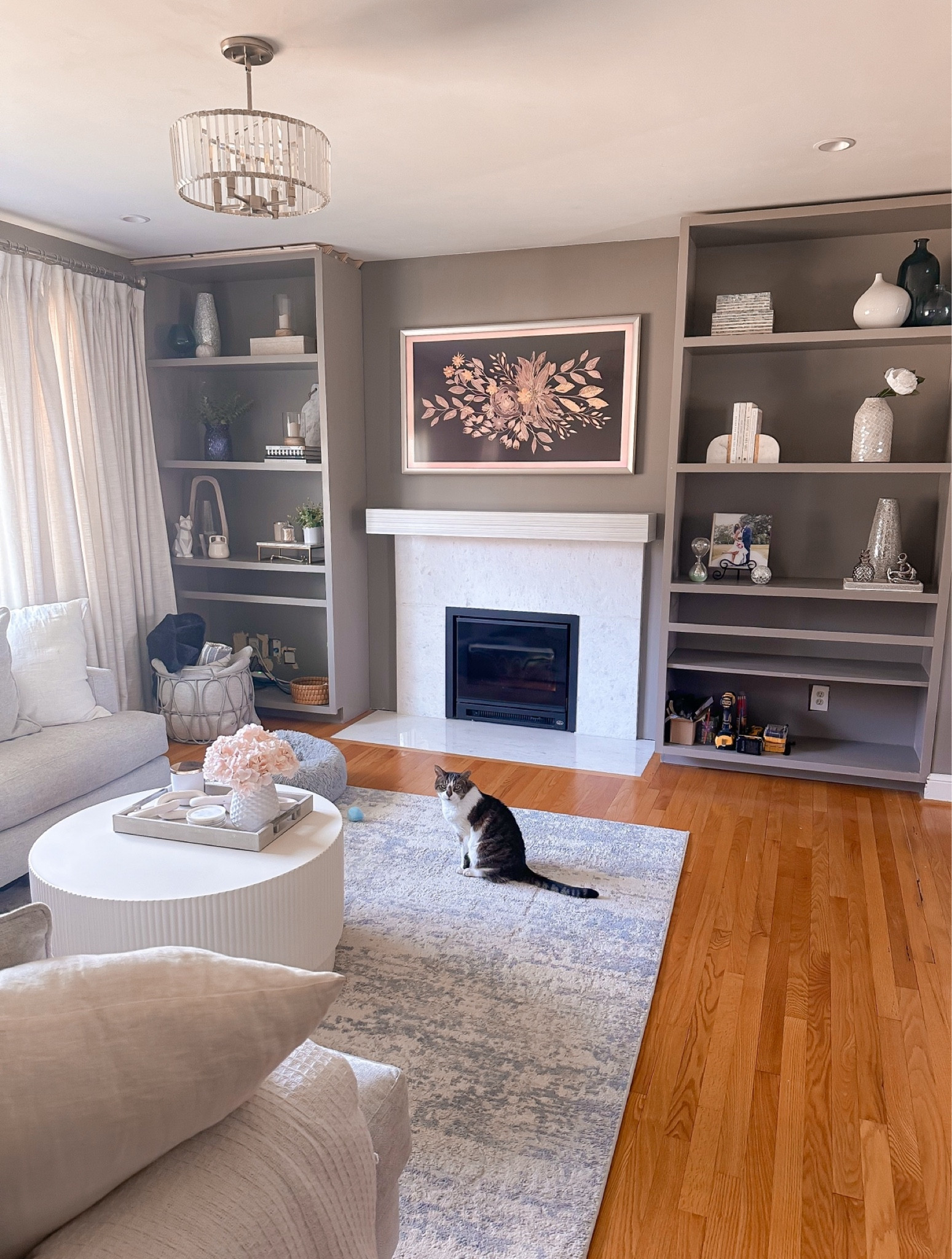 Modern mantle #wayfay #wayfair 

#LTKhome #LTKsalealert #LTKstyletip