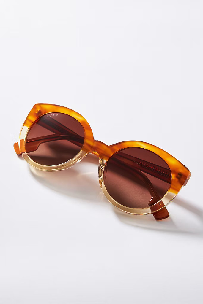 Emmy Round Sunglasses | Anthropologie (US)