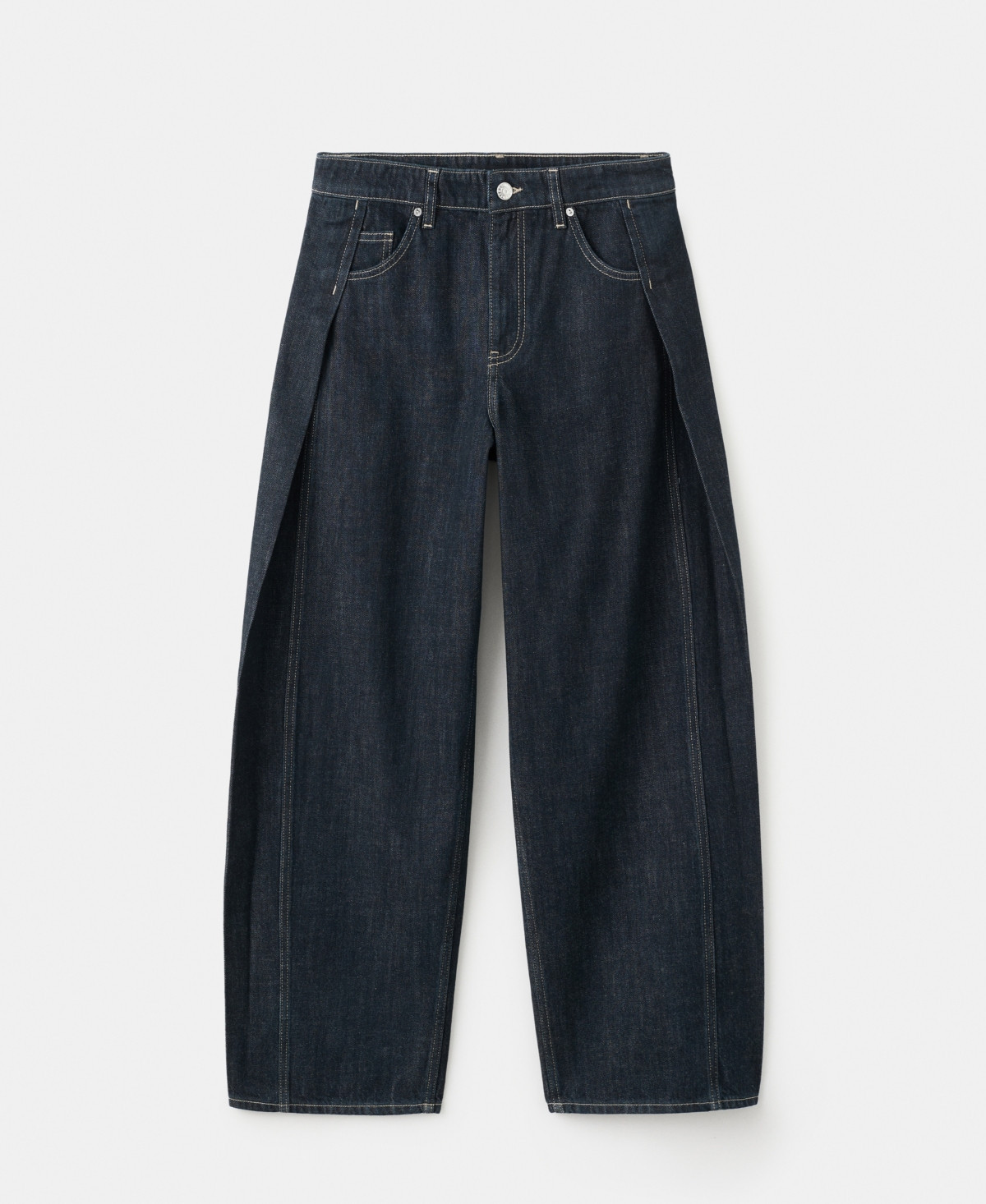 Mango Women's Mid-Rise Balloon Jeans - Black | Macy's