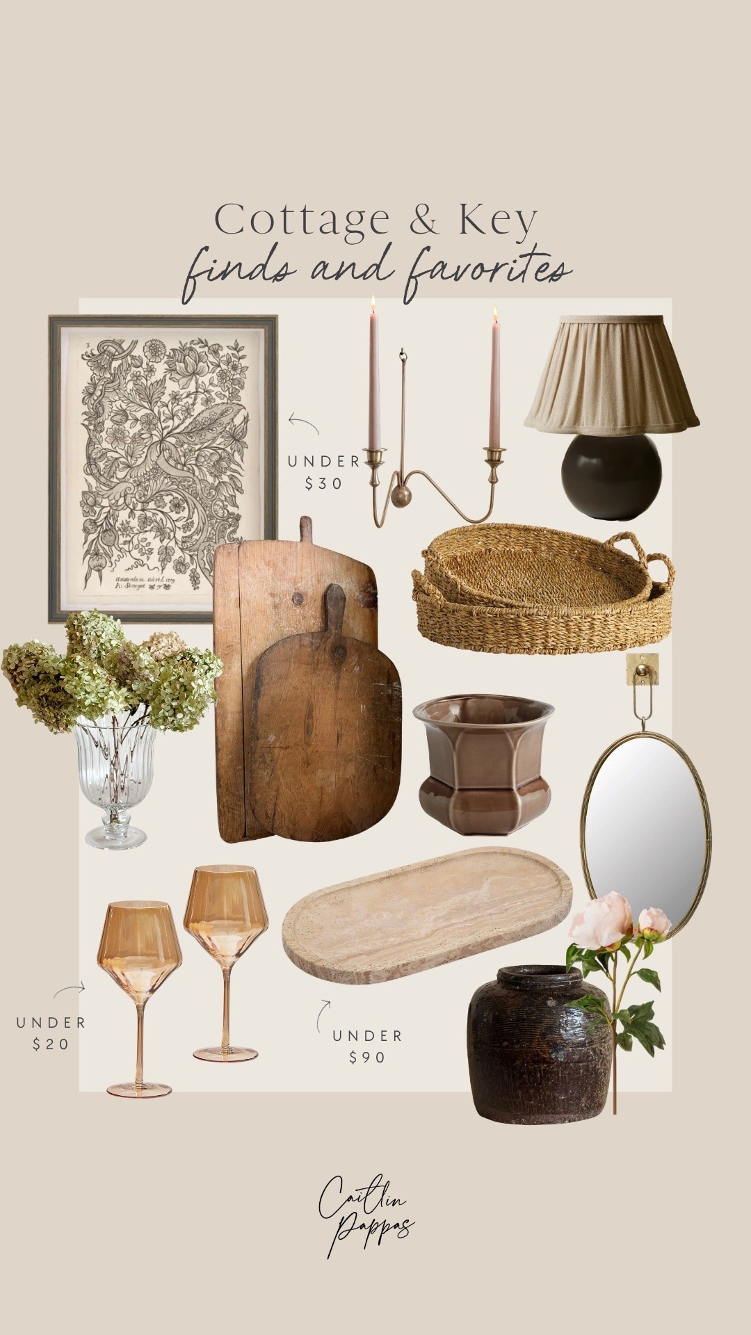 Cottage & Key favorites 🤎 These vintage home decor and neutral home decor finds are just gorgeous. Love them for an antique, cottage core home find. 🙌🏻

#LTKHome