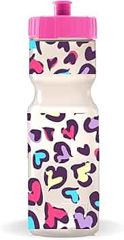 50 Strong Kids Water Bottle | 22 oz. BPA- Free Sports Squeeze Water Bottles with Pull Top Cap |Pe... | Amazon (US)