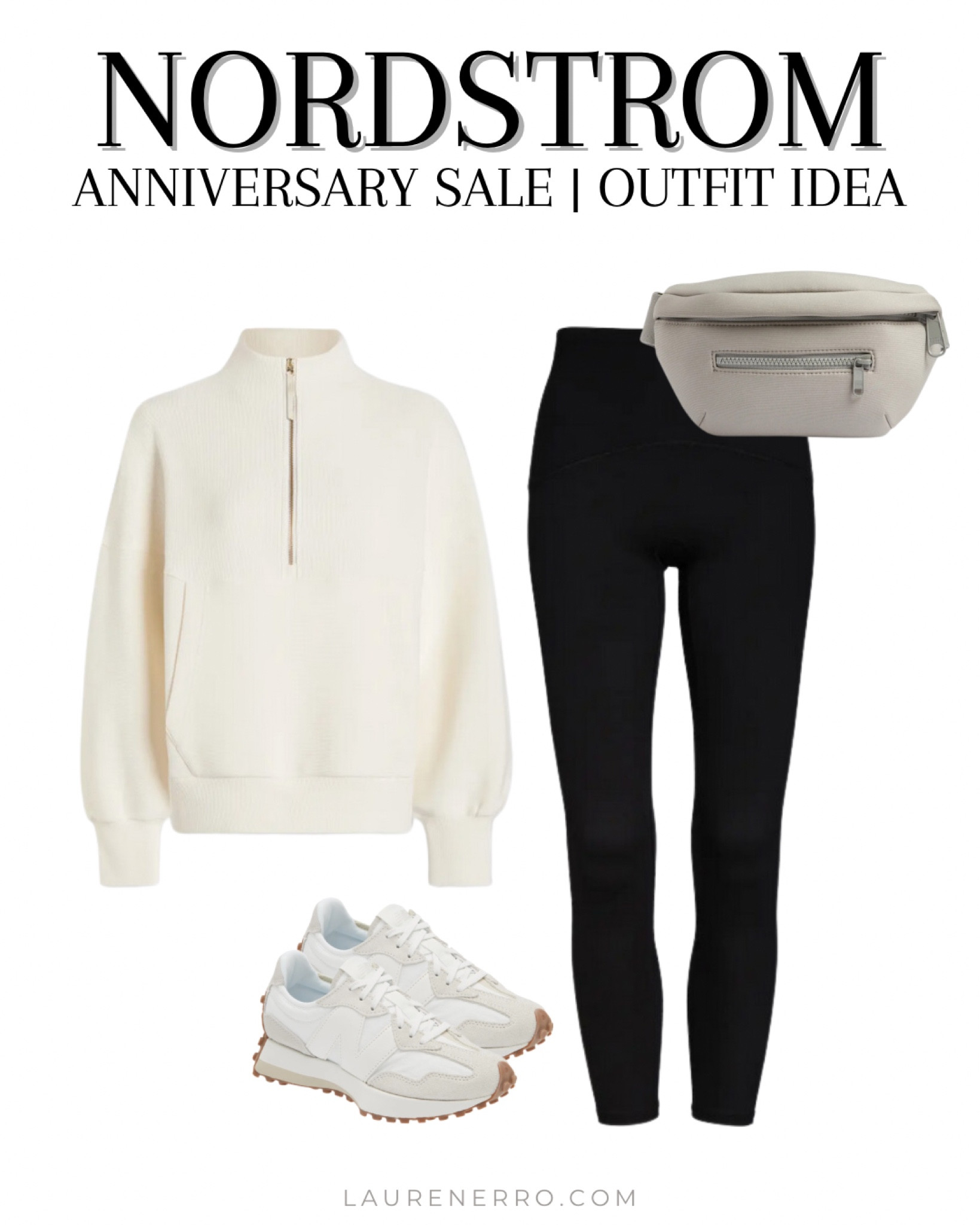 Nordstrom anniversary sale outfit idea!
.
.
.
Workout clothes, athletic wear, leggings, spanx, dagne Dover belt bag, Acadia ottoman half zip, new balance 327, leggings 

#LTKSummerSales #LTKStyleTip #LTKxNSale