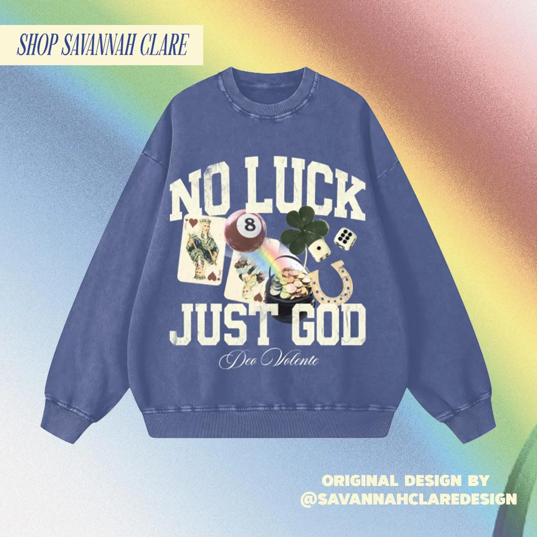 VINTAGE CHRISTIAN SWEATSHIRT Saint Vintage Lucky Oversized Fit Crewneck Retro God Sweatshirt Sain... | Etsy (US)