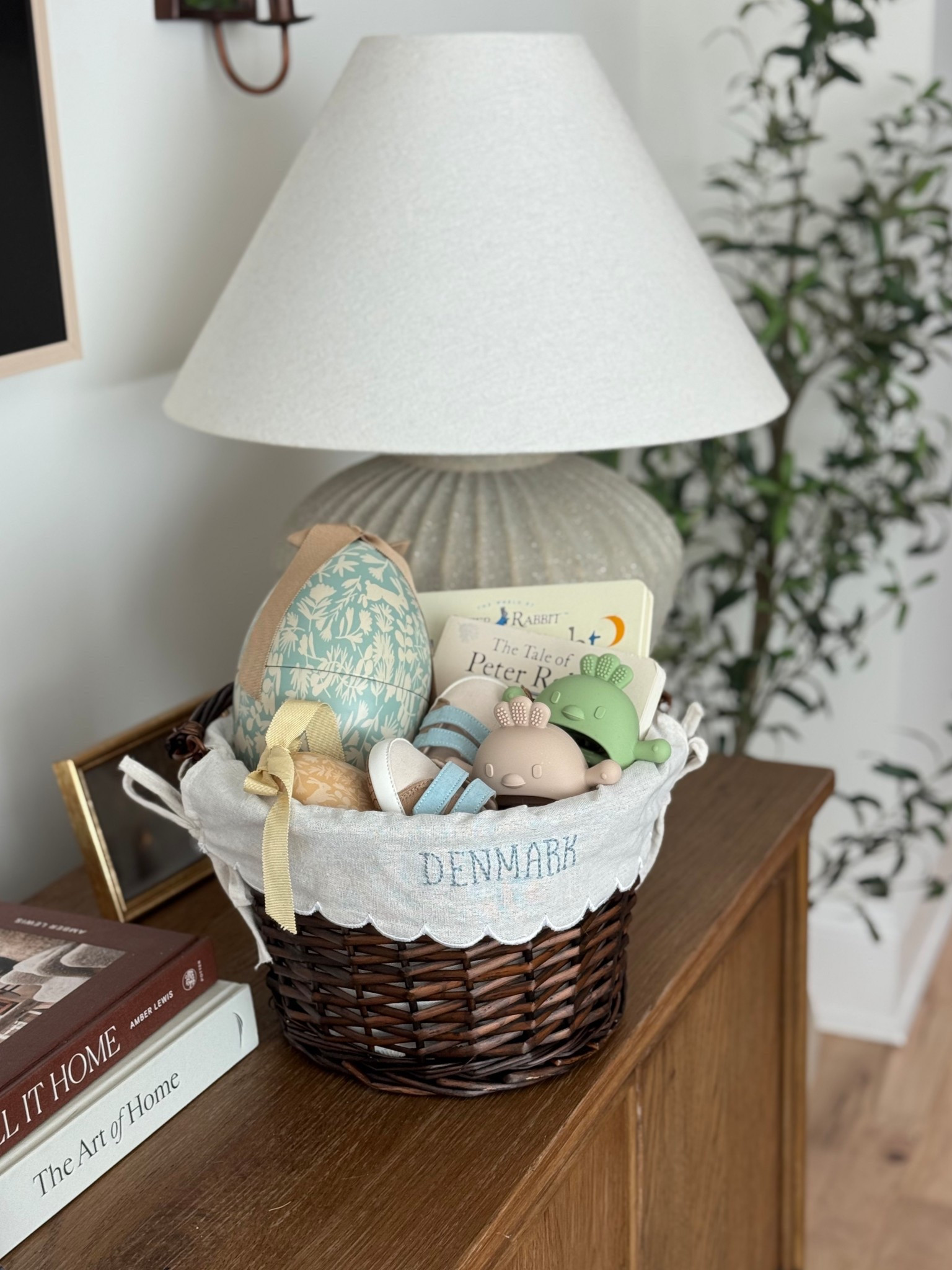 The perfect first Easter basket 🥹 what would you add?!

#LTKSeasonal #LTKSaleAlert #LTKKids