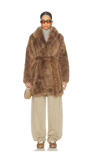 Kacela Coat in Otter | Revolve Clothing (Global)