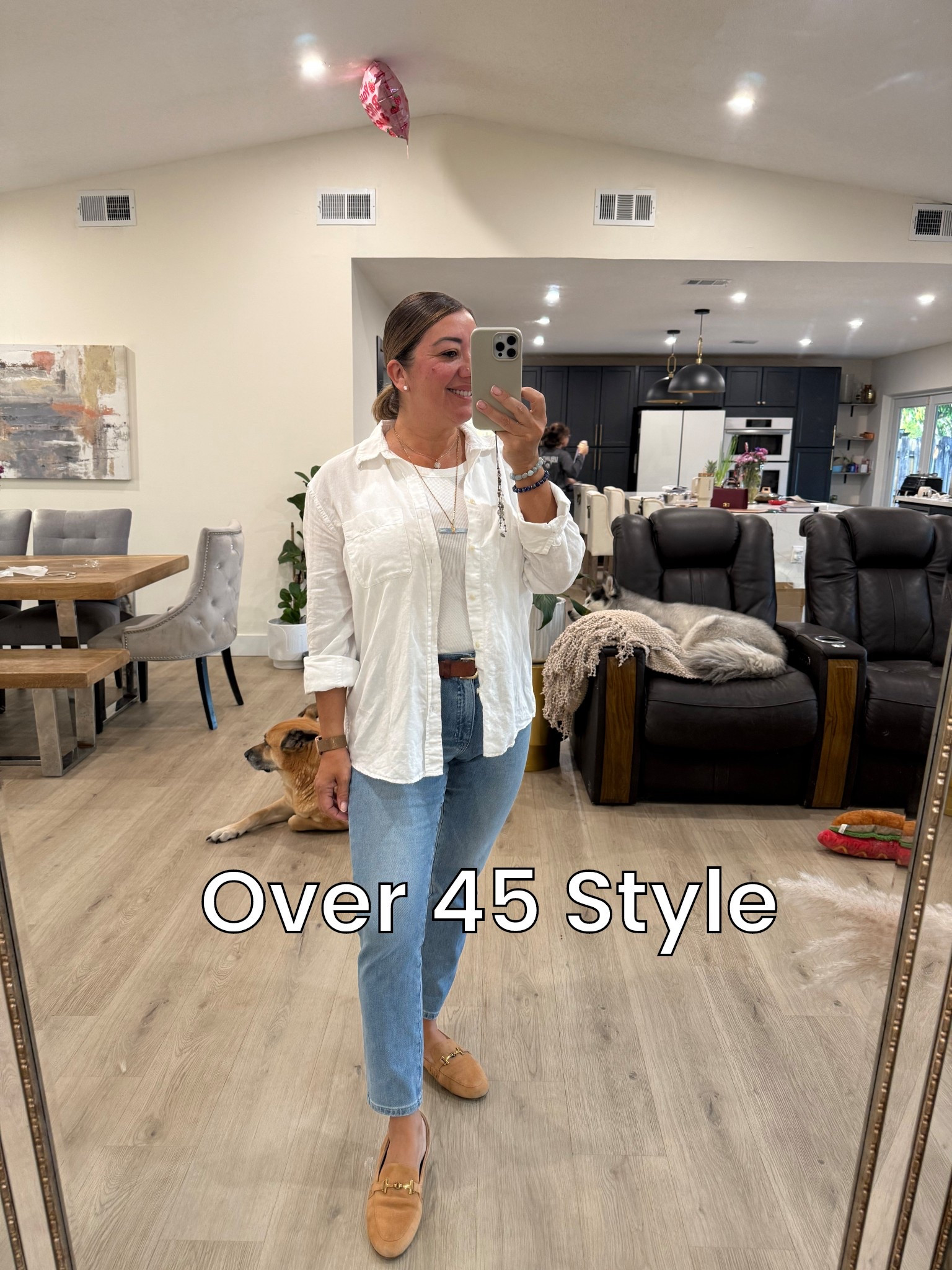 Over 45 Fashion
A super casual and comfortable outfit.

#womenfashion #over45look 

#LTKWorkwear #LTKdayinmylife #LTKOver40