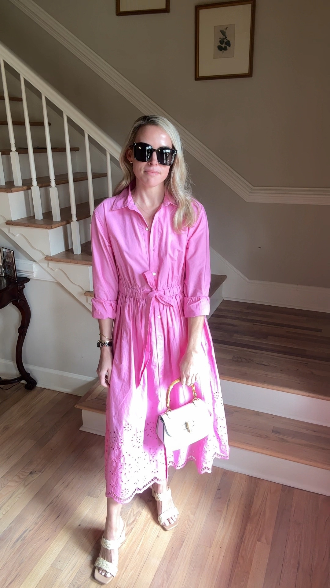 Walmart eyelet shirt dress 
size DOWN if between sizes 


#LTKdayinmylife #LTKmomlife #LTKootd