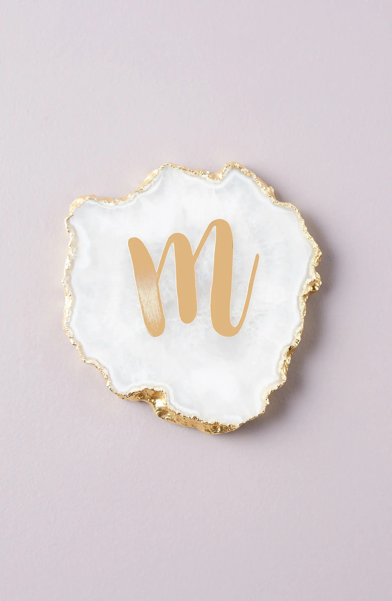 Monogram Agate Coaster | Nordstrom