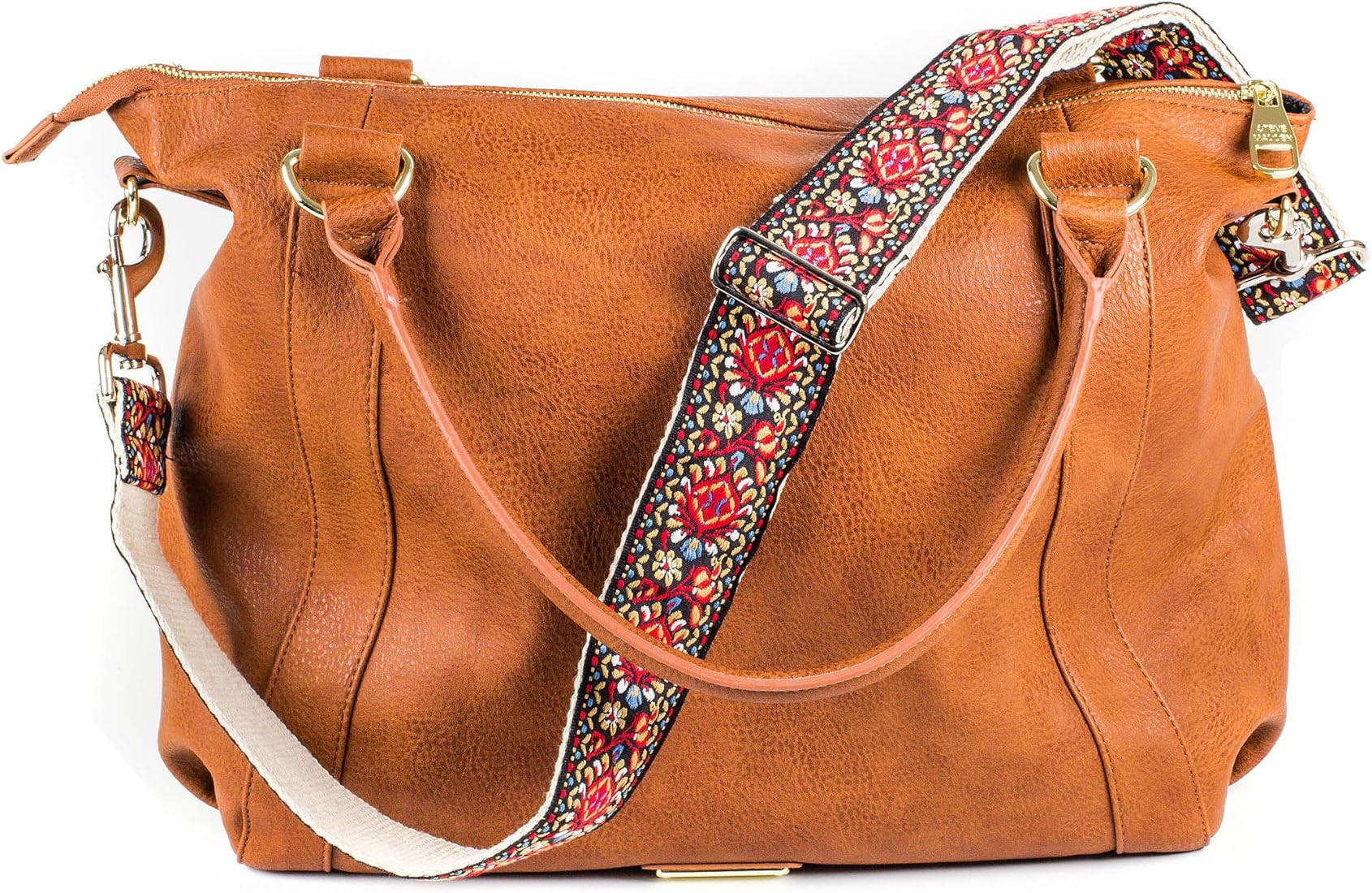 Wide Handbag Strap & Replacement Purse Strap Woven Guitar Strap Style Adjustable Shoulder Strap for  | Amazon (US)