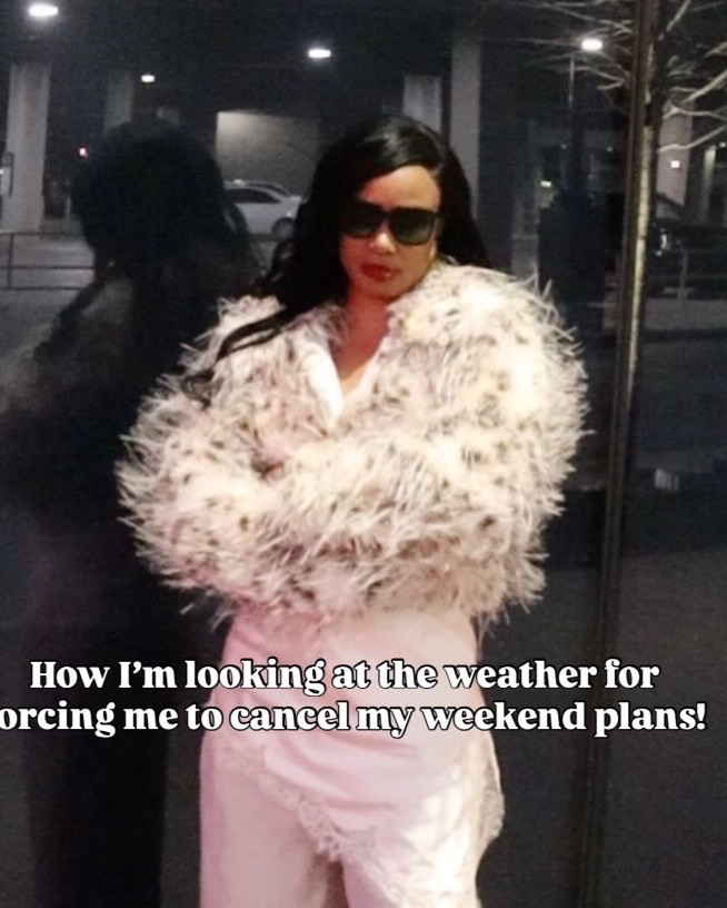 Snow days call for faux fur! Stay safe  

#LTKU #LTKootd #LTKSaleAlert