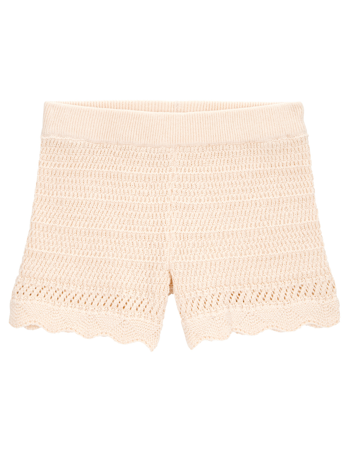 Toddler Crotchet Knit Shorts - Ivory | Carter's Inc