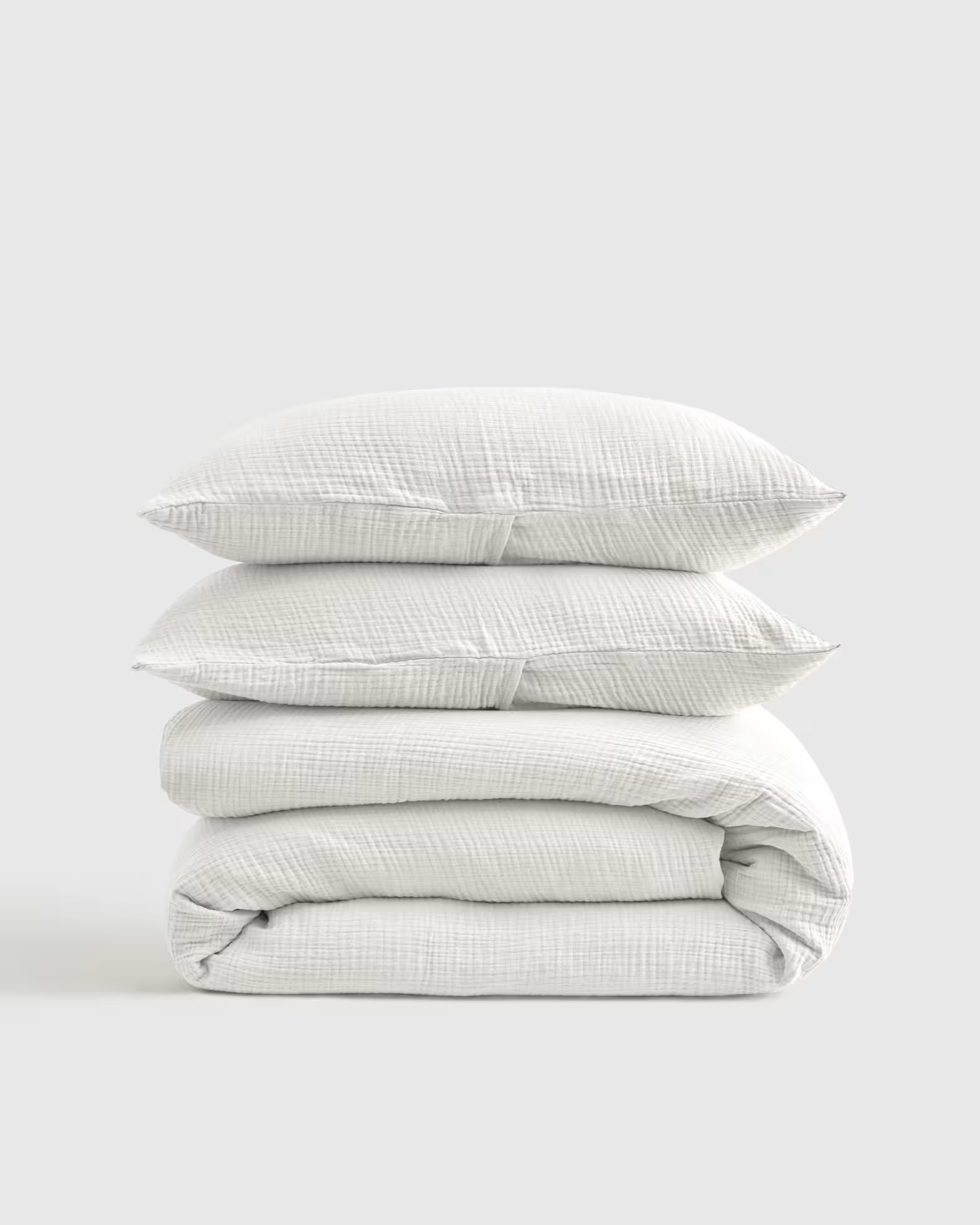 Organic Airy Gauze Duvet Cover Set | Quince