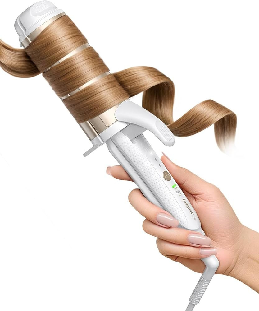 Dual-Voltage Curling Iron: 110V-240V 2 Inch Ceramic Wide Barrel 2-in-1 Curling Iron for Armpit to... | Amazon (US)
