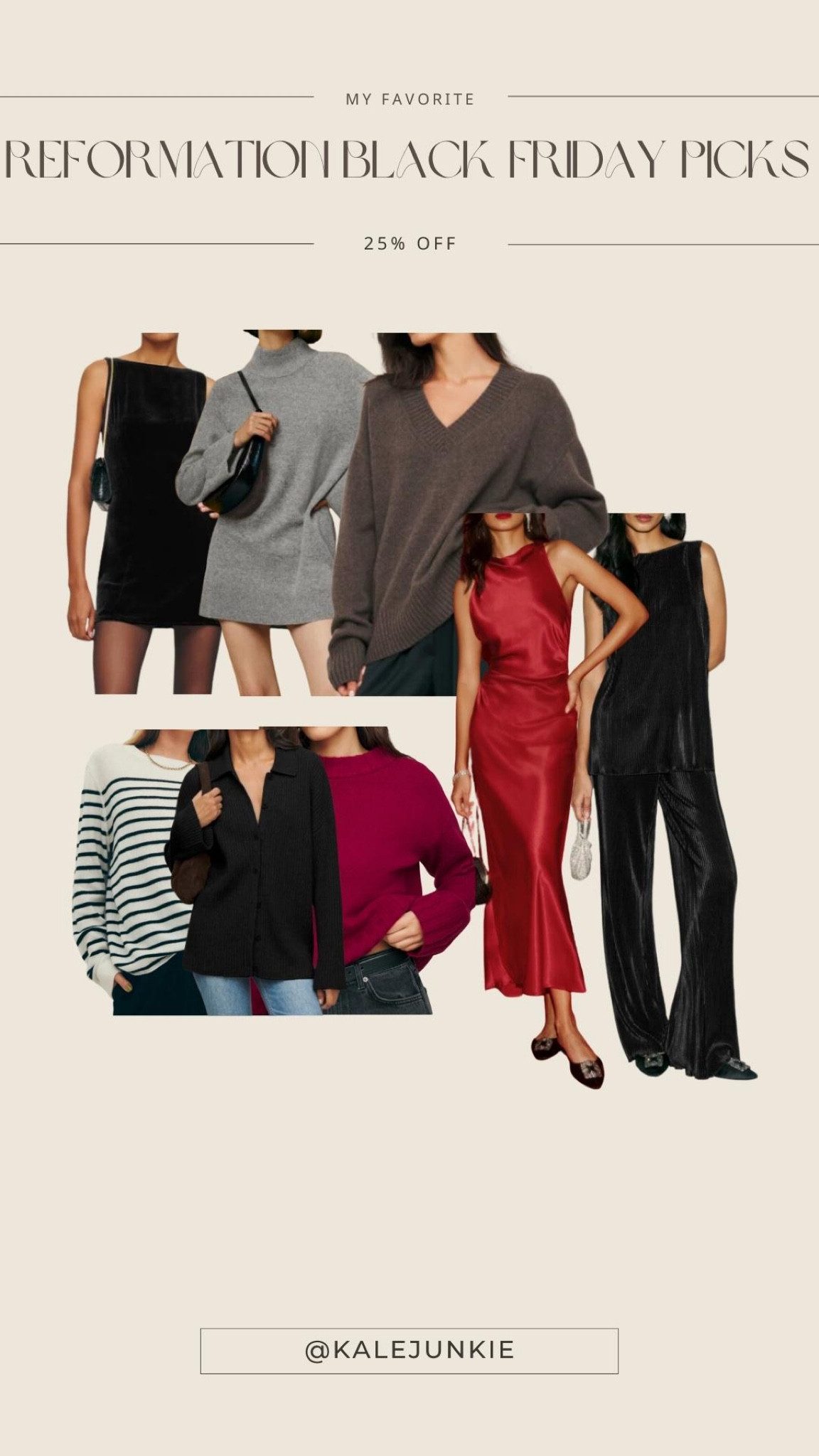 Reformation is 25% off site-wide for Black Friday! 

#LTKCyberWeek #LTKGiftGuide #LTKHoliday