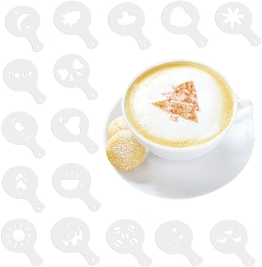 24PCS Latte Art Stencils Coffee … curated on LTK