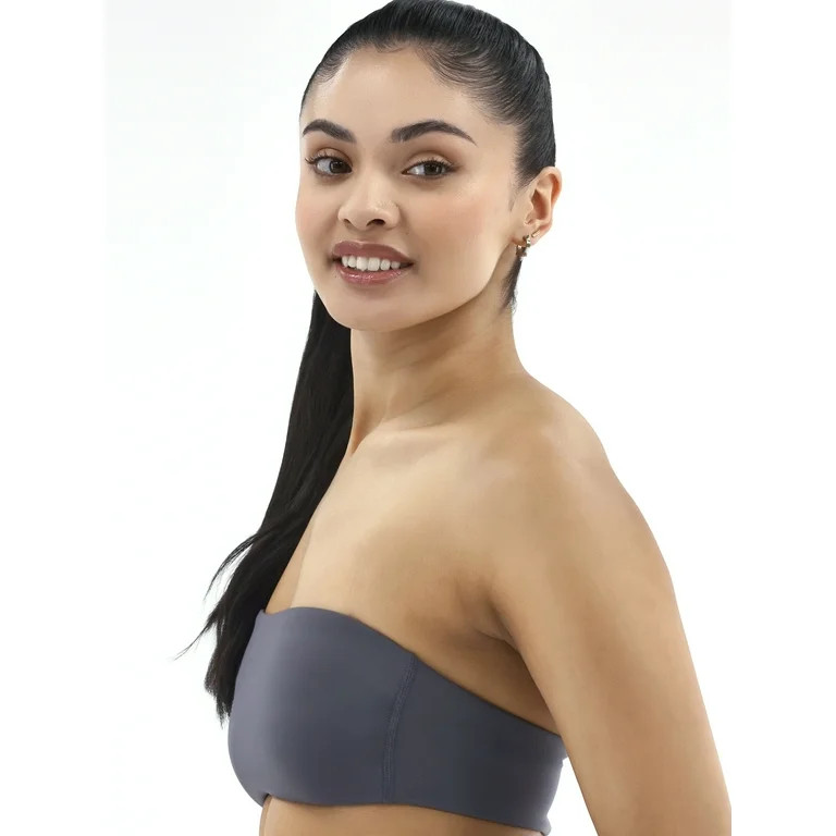 No Boundaries Top Bandeau de Baño Esculpido Tallas XXS-XXL | Walmart (US)