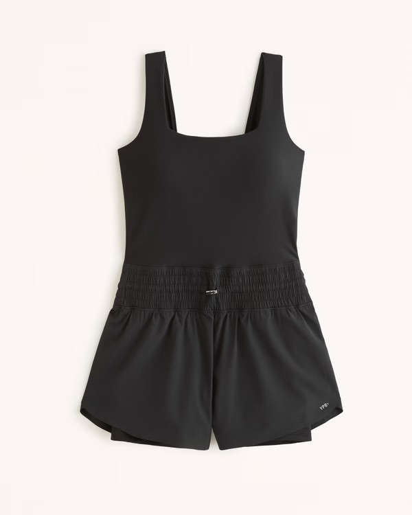 Women's YPB sculptLUX Hybrid Flyaway Onesie | Women's Active | Abercrombie.com | Abercrombie & Fitch (US)