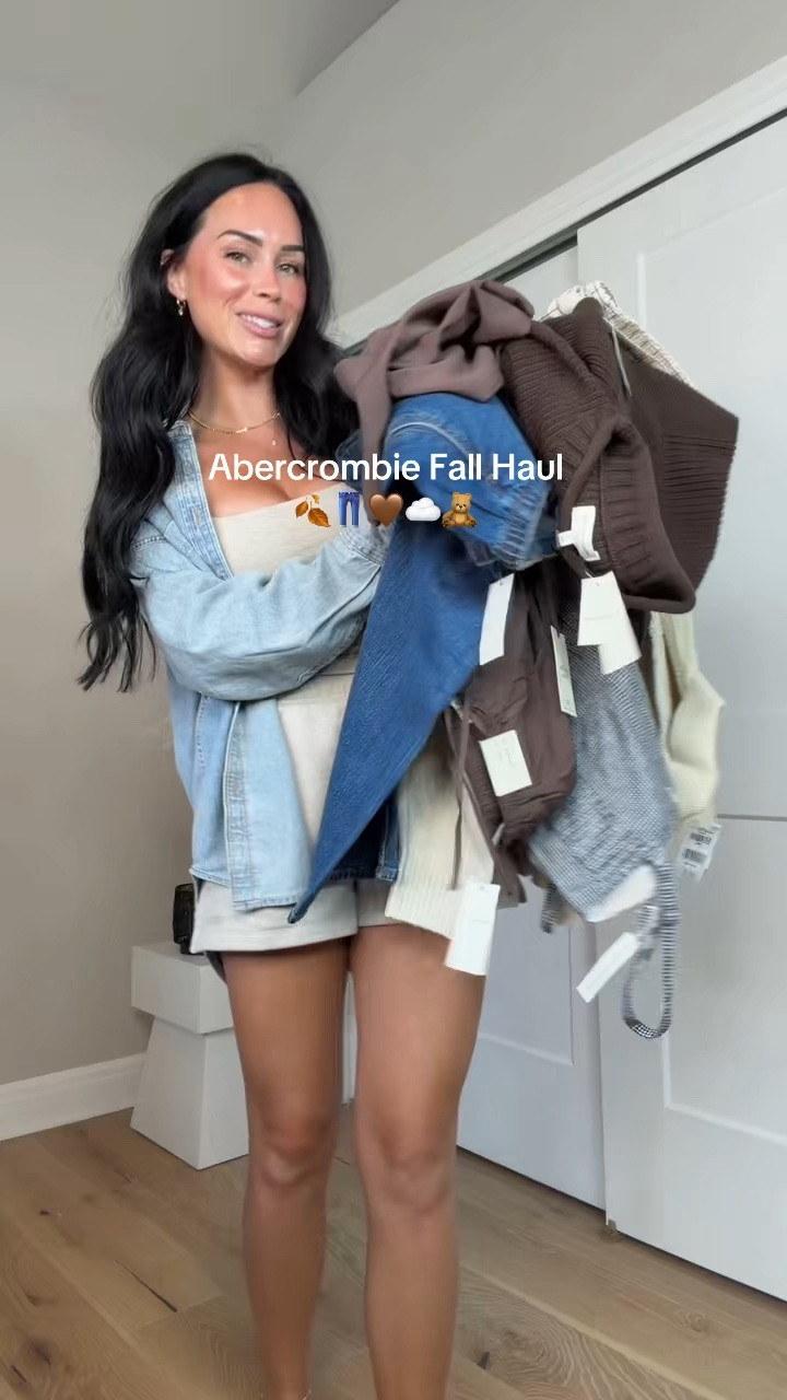 Obsessing over all the new fall arrivals at Abercrombie 😍🤎 I’ll have these linked on my LTK.

My sizing 5’7, 145lbs, 32dd

@abercrombie