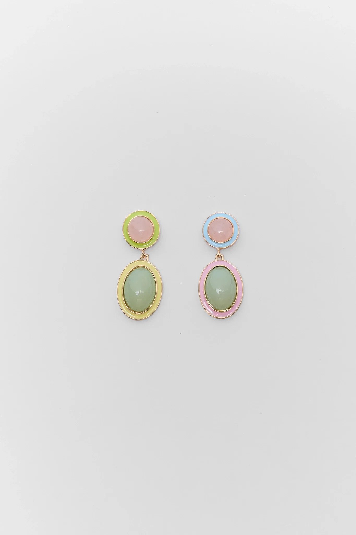 Multi Stone Drop Earrings | Avara