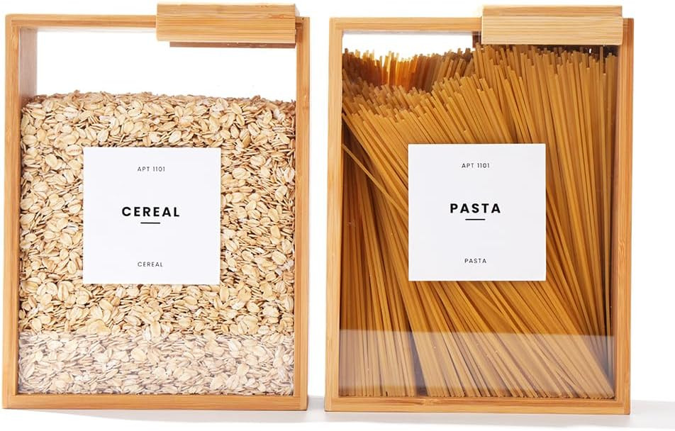 Food Dispenser 2L | Kitchen Organizers and Storage | Food Containers & Cereal Dispenser for Airti... | Amazon (US)