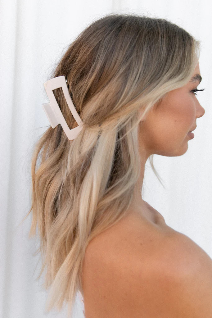 Nicole Hairclip - White | Petal & Pup (US)