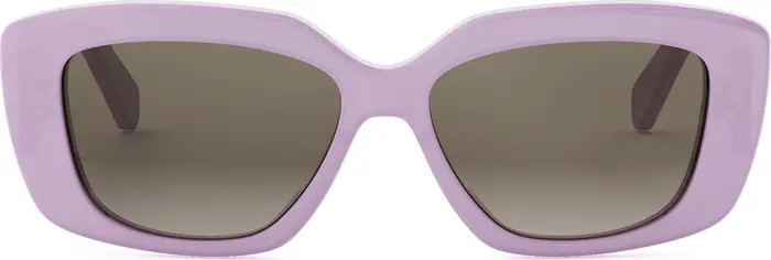 Triomphe 55mm Rectangular Sunglasses | Nordstrom