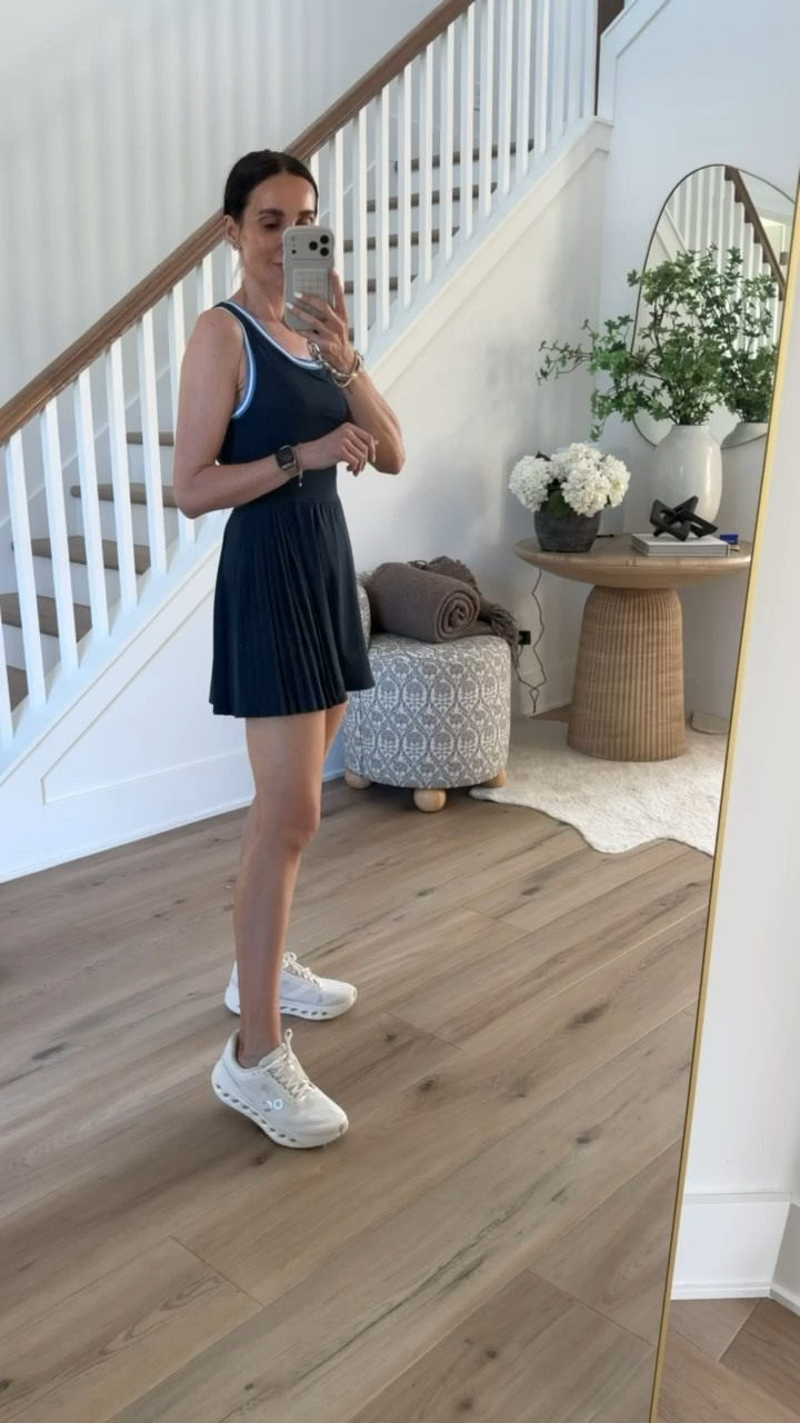 Black athletic dress, I'm wearing size XS.

sporty chic, tennis dress, athleisure dress, target finds 2026, anna monteiro, annabrstyle

#LTKootd #LTKActive #LTKOver40