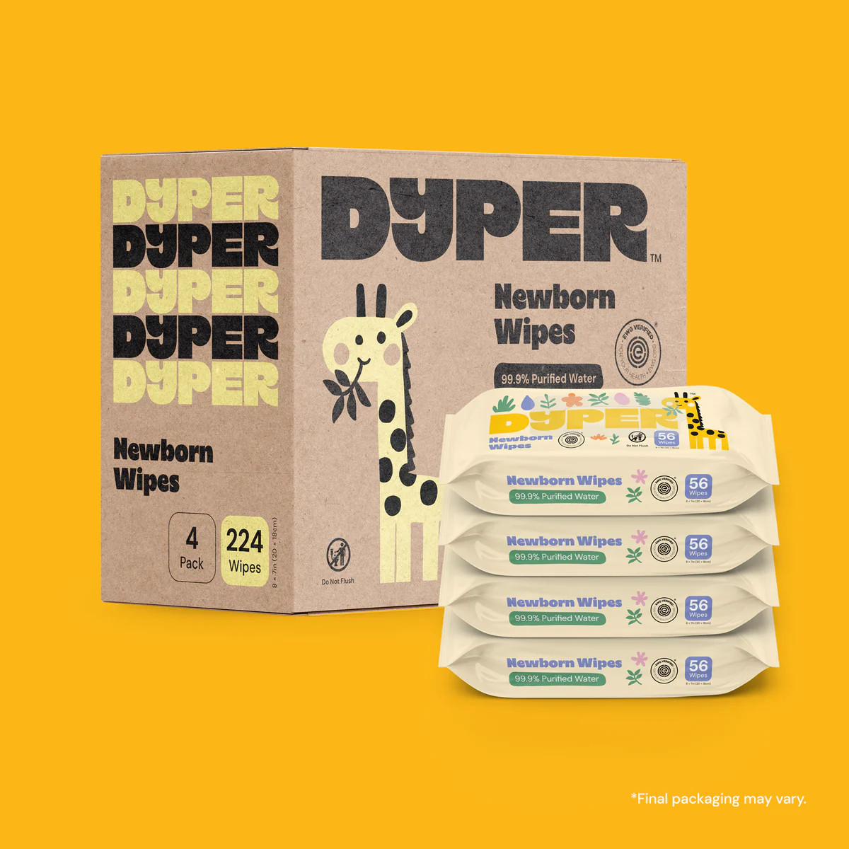 Newborn Baby Wipes | Dyper