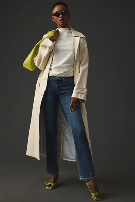 Hudson Nico Mid-Rise Straight-Leg Jeans | Anthropologie (US)