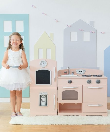 Teamson Kids Pink Two-Piece Play Kitchen Set | Zulily