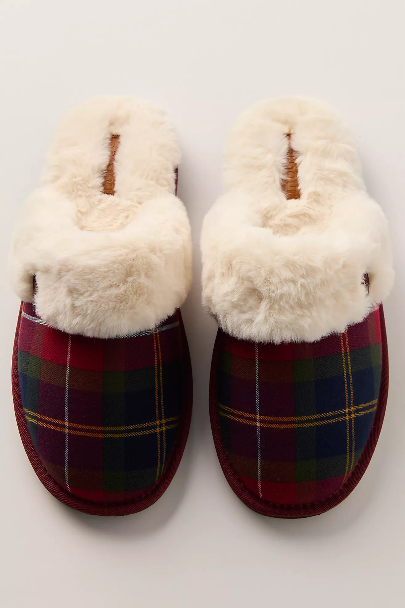 Barbour Claudia Tartan Mule Slippers | Free People (Global - UK&FR Excluded)