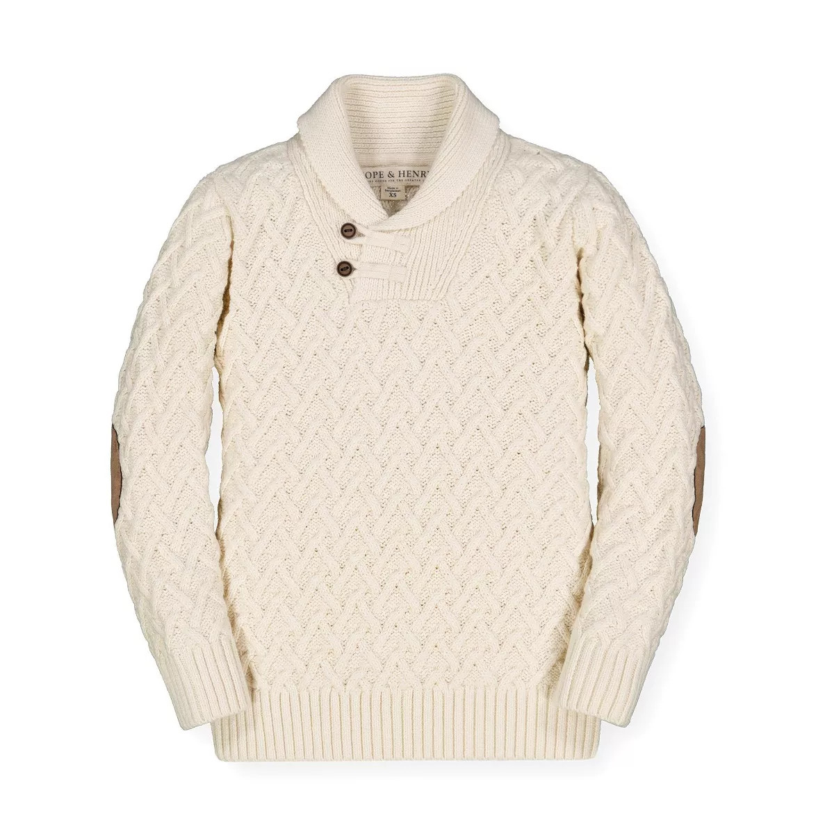 Hope & Henry Boy's Organic Cotton Shawl Collar Sweater, Kids | Target
