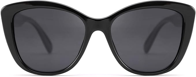 FEISEDY Polarized Vintage Sunglasses American Womens Square Jackie O Cat Eye Sunglasses B2451 | Amazon (US)