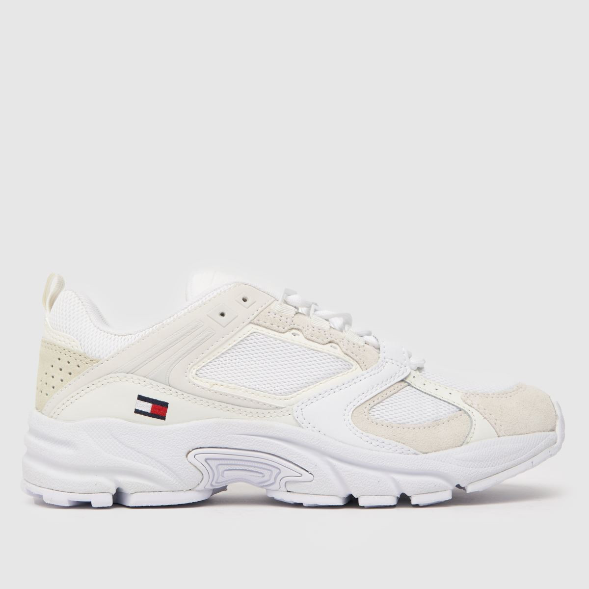 Tommy Jeans white archive run trainers | Schuh
