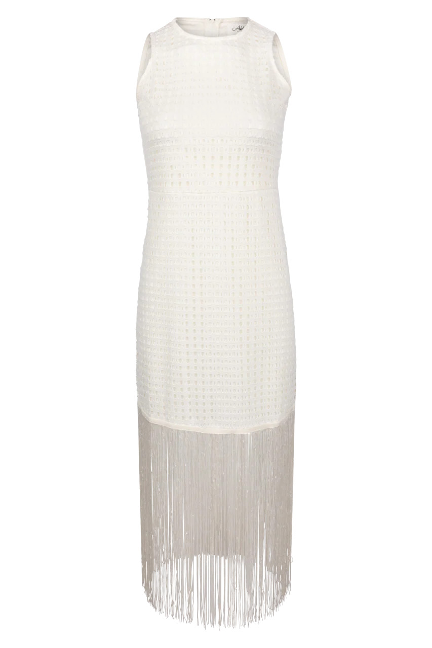 Able Fringe Lace Western Midi Dress | Pinto Ranch | Pinto Ranch