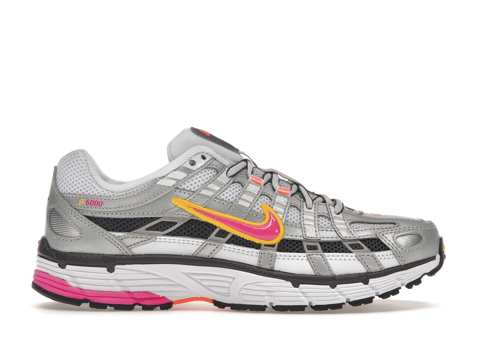 Nike P6000 (Women's) Sneakers in White/Laser Fuchsia/Metallic Platinum | StockX