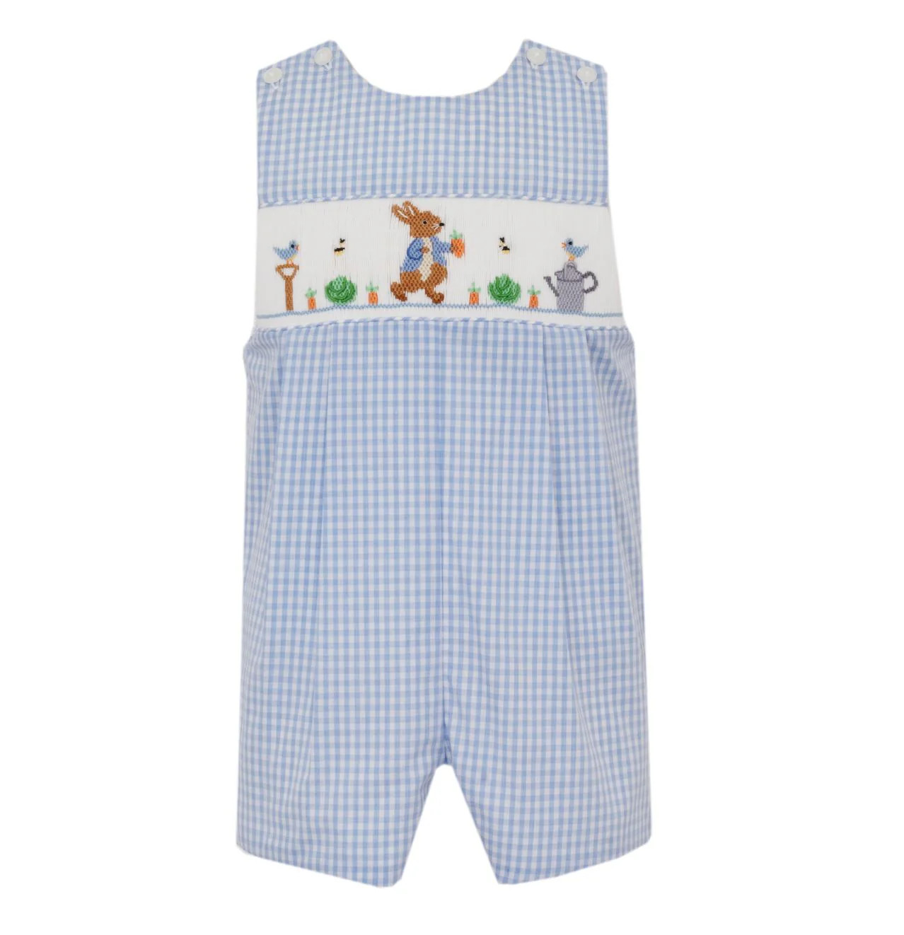 Peter Rabbit Blue Gingham Jon Jon | The Horseshoe Crab