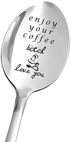 Funny Coffee Spoon Engraved Stainless Steel for Best Friends Women Girls - Friends Coffee Spoon f... | Amazon (US)