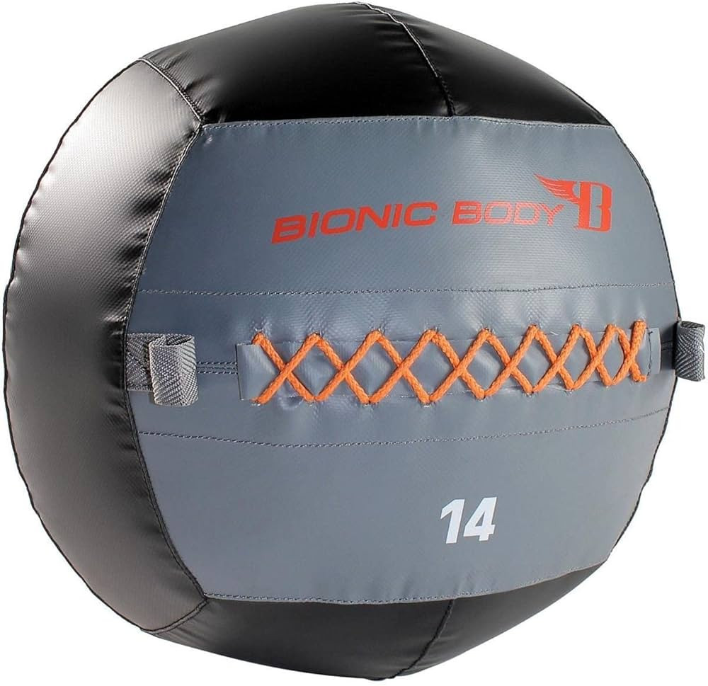 Bionic Body Soft Medicine Ball Weighted Slam Wall Ball for Cardio Workout and Core Training – I... | Amazon (US)