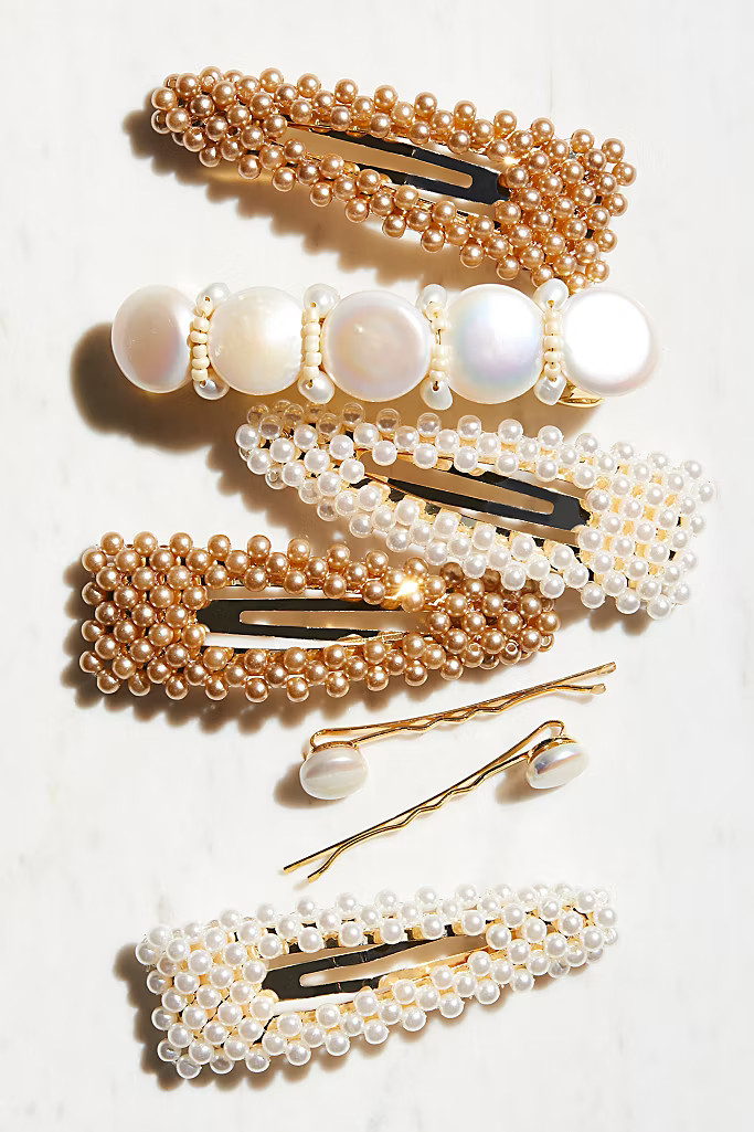 Pretty Beaded Clip Set | Free People (Global - UK&FR Excluded)