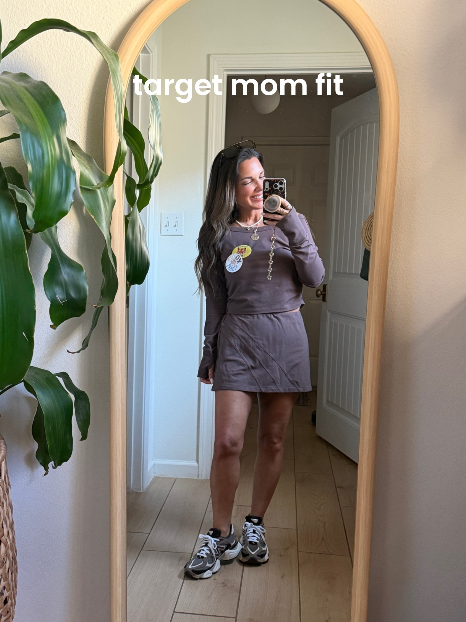 Loving this set so much from @Target that I got it in gray too!!!  
Wearing size medium in top and skort.

#LTKPetite #LTKOver40 #LTKootd