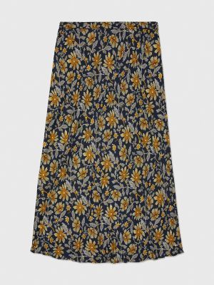 Tommy Hilfiger Women's Adaptive Floral Midi Skirt Amber Glow Multi - 18 | Tommy Hilfiger (US)