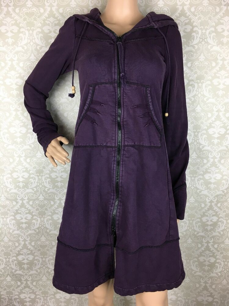 Details about   Prairie Underground Purple Cloak Hooded Sweatshirt Sz XS | eBay US