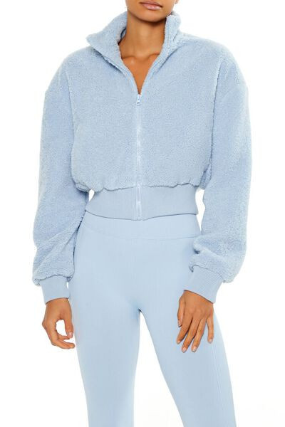 Active Faux Shearling Jacket | Forever 21