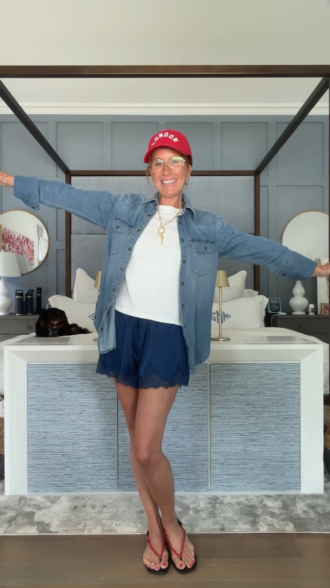 Classic summer pieces that work every single year ❤️🤍💙

This denim button-down is one of those layers I always reach for, and the fit on the Classic Six shirt is so good. Paired it with these easy shorts, flip flops, and my favorite everyday necklace for a simple, polished summer outfit.

✨ Use code SUZI15 for 15% off the Classic Six shirt
✨ Use code SSS15 for the Tori Bradburry necklace

Linking everything I’m wearing plus a few other pieces from classic six that you can buy with the code! #summerstyle #casualoutfit #denimshirt #everydaystyle #classicstyle #momstyle #summeroutfitideas #capsulewardrobe #weekendstyle #easyoutfitideas

#LTKootd #LTKSaleAlert #LTKPetite